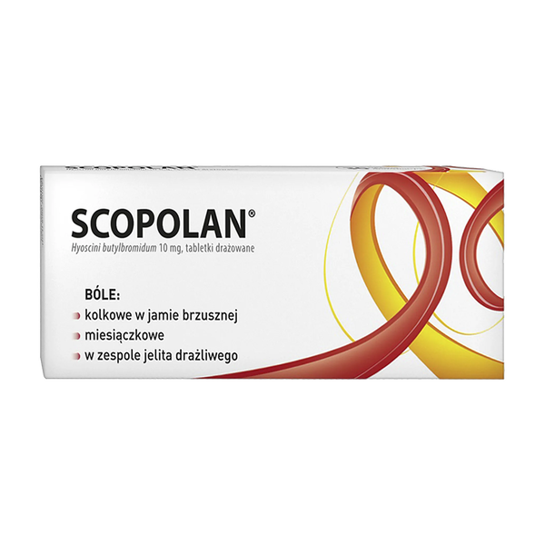Scopolan, 10 mg, tabletki drażowane, 30 szt.