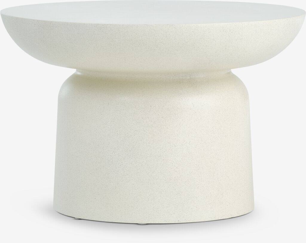 LYDUM LYDUM sofabord Ø60 gråbeige fibercement