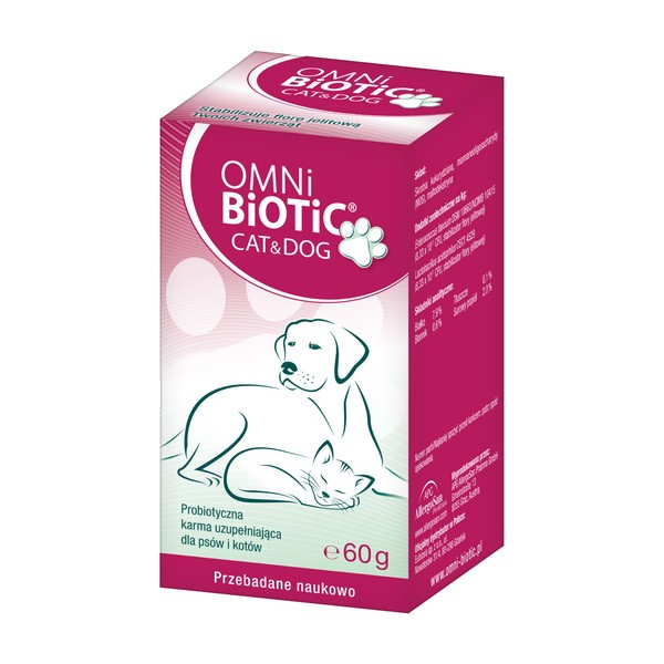 OMNi-BiOTiC CAT&DOG, proszek, 60 g