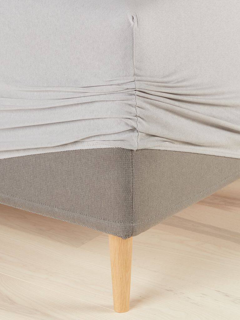 JENNY plus Jersey JENNY Stræklagen 90x200x35cm Grå