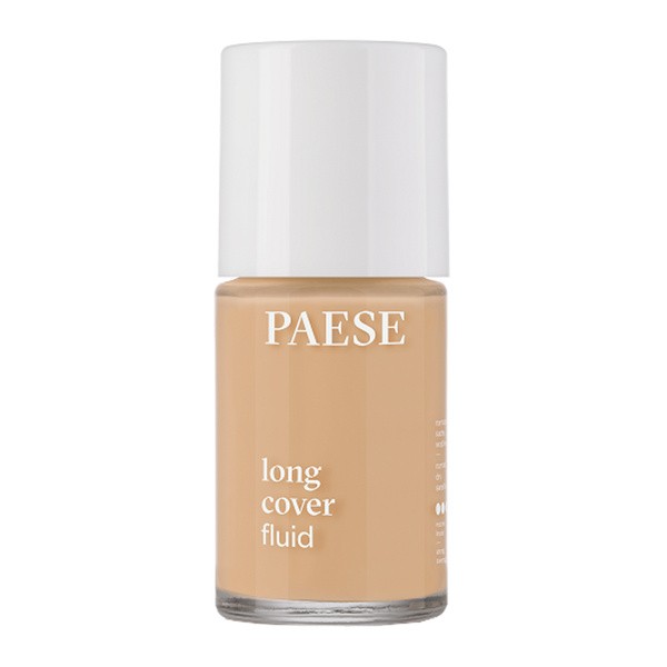 Paese Long Cover Fluid, podkład, 2,5 warm beige, 30 ml