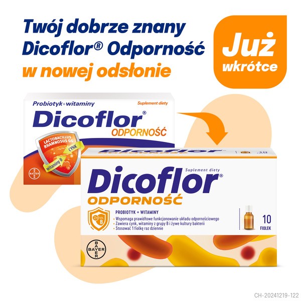 Dicoflor Odporność, płyn, fiolki, 10 szt.