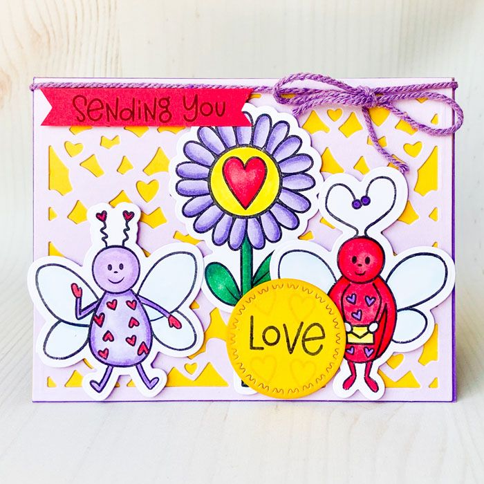 morelovebugs2stamp Clear Stamp Set of 8