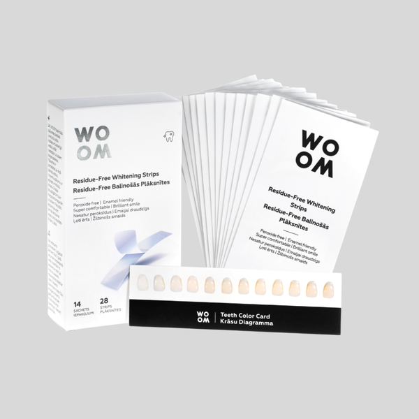 Woom, Paski wybielające zęby, 28 szt.