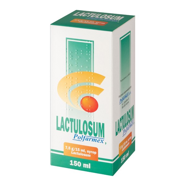 Lactulosum Polfarmex, (7,5 g/15 ml), syrop, 150 ml
