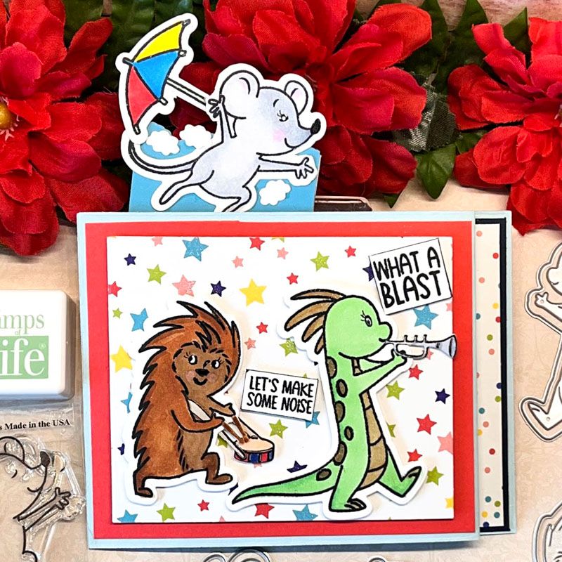 Parade Buddies 1 Clear Stamp Set
