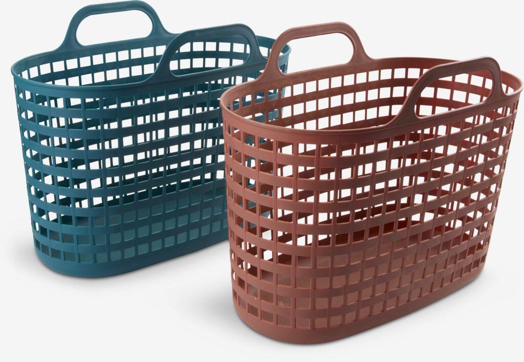 MUNK MUNK strandtaske B27xL46xH37 forskellige