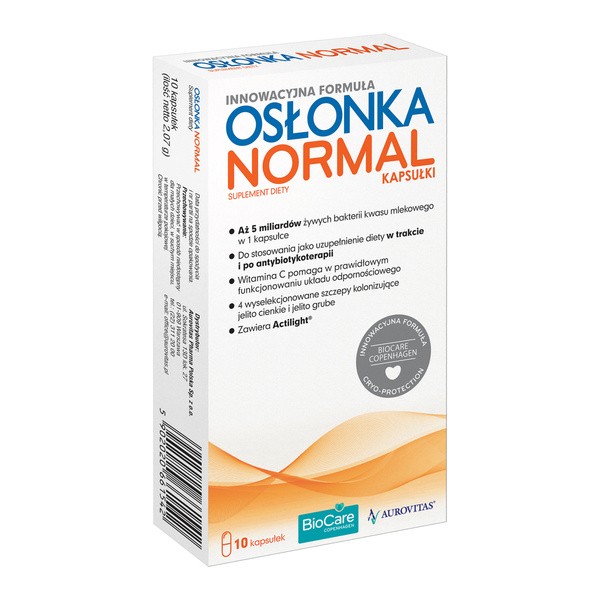 Osłonka Normal, kapsułki, 10 szt.