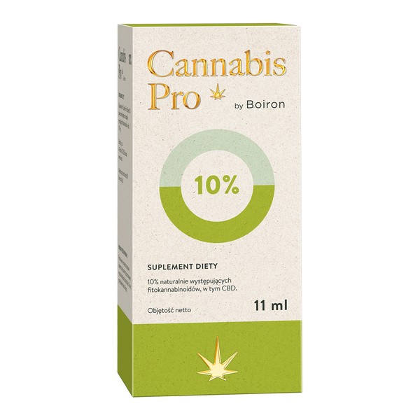 Cannabis Pro By Boiron 10%, olej, 11 ml