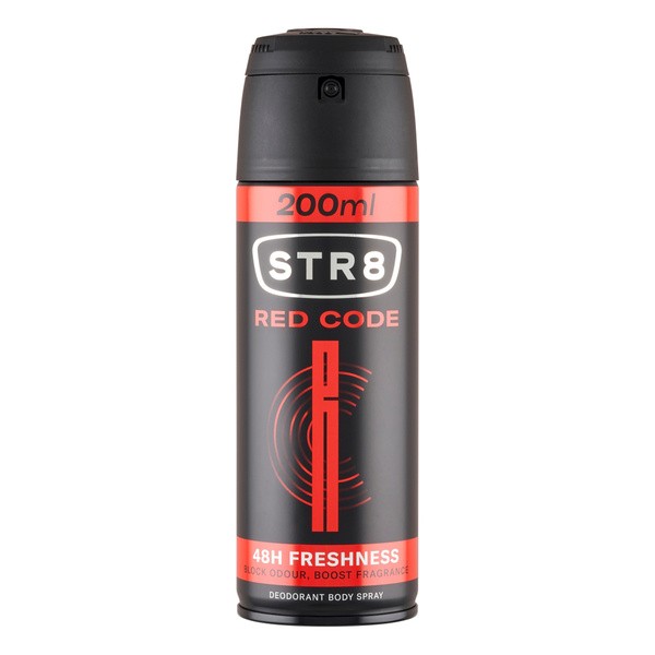 STR8, dezodorant męski w sprayu, Red Code, 200 ml