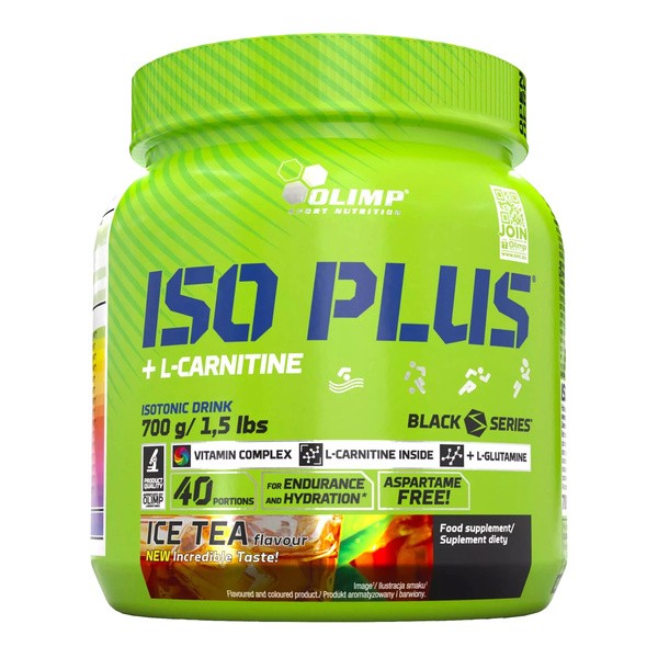 Olimp Iso Plus, proszek, smak ice tea, 700 g