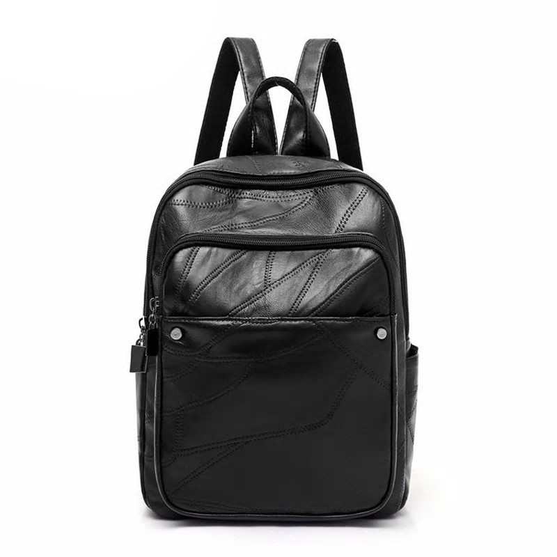 Mote multifunksjonell dameryggsekk i mykt skinn av høy kvalitet dameryggsekk hverdagsryggsekk reiseryggsekk for kvinner