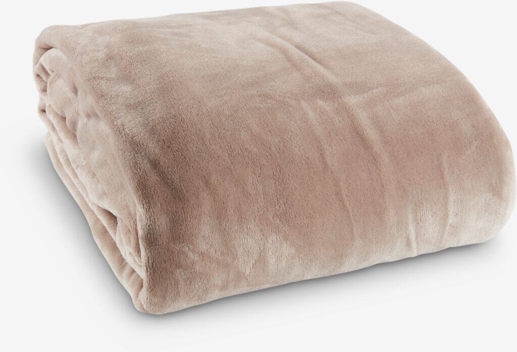 GULSKOLM Fleece tæppe GULSKOLM 220x240, mørkegrå