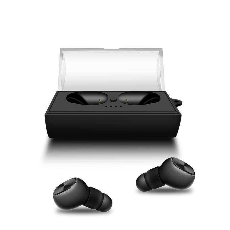 Écouteurs intra-auriculaires Bluetooth 5.0 sans fil avec 4 microphones