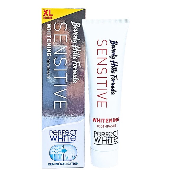 Beverly Hills Formula, Perfect White Sensitive Teeth Whitening, pasta do zębów, 100 ml