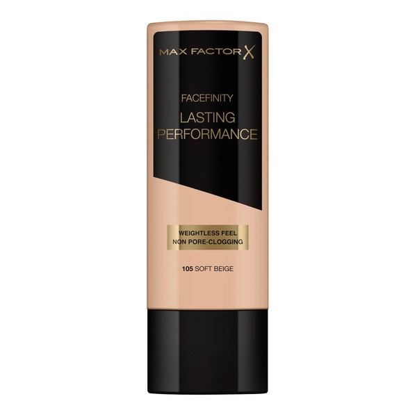 Max Factor Lasting Performance, podkład do twarzy, 105 Soft Beige, 35 ml
