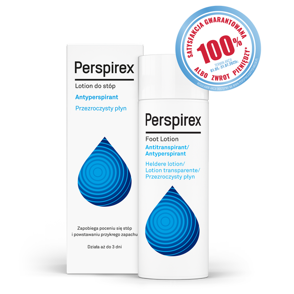 Perspirex Foot Lotion, antyperspirant do stóp, 100 ml