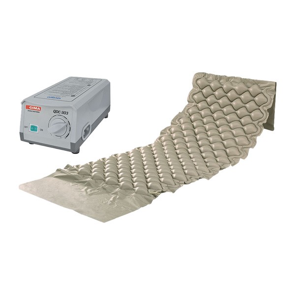 GIMA 28566 Zestaw przeciwodleżynowy Zestaw materac przeciwodleżynowy z kompresorem