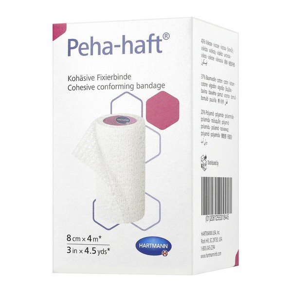 Peha-haft, opaska podtrzymująca, kohezyjna, 8 cm x 4 m, 1 szt.