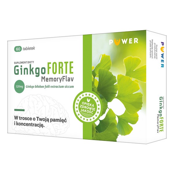 GinkgoFORTE MemoryFlav, tabletki, 60 szt.