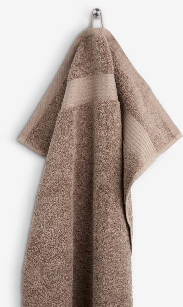 KARLSTAD guld KARLSTAD håndklæde 50x100cm brun