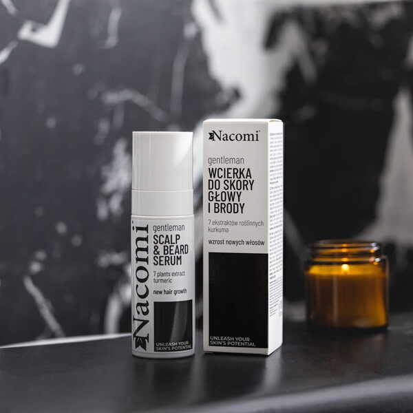 Nacomi Gentleman, wcierka do skóry głowy i brody, 100 ml
