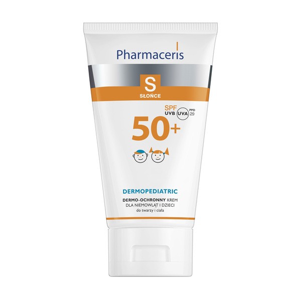 Pharmaceris S, krem ochronny na słońce, dla niemowląt i dzieci, SPF 50+, 125 ml