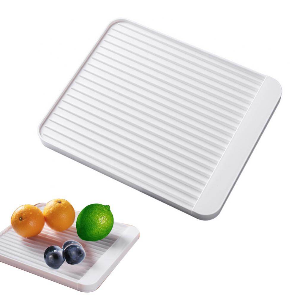 Égouttoir à vaisselle, tasse à fruits, plateau égouttoir pour grand évier, étagère de rangement pour plan de travail, organisateur pour ustensiles de cuisine et couverts.