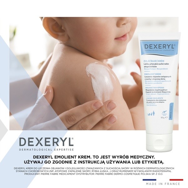 Dexeryl, krem emolient, 50 g