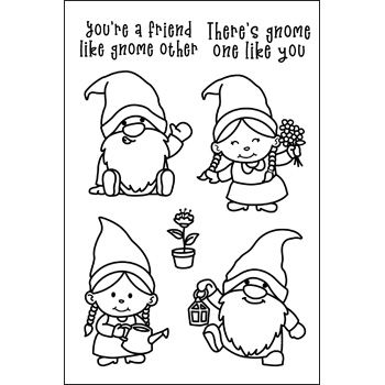 gnomies2stamp Clear Stamp Set