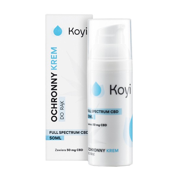 Koyi, krem do rąk z CBD, 50 ml