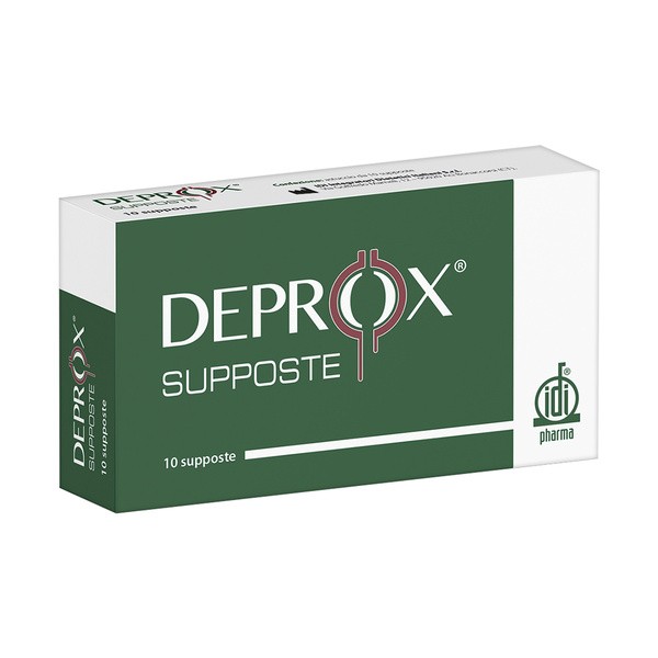 Deprox, czopki doodbytnicze łagodzące ból, 10 szt.