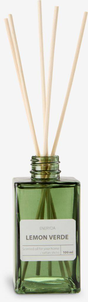 ENERYDA Duftolie med pinde ENERYDA Citrongrøn 100ml