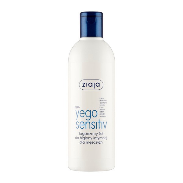 Ziaja Yego Sensitiv, łagodzący żel do higieny intymnej, 300 ml