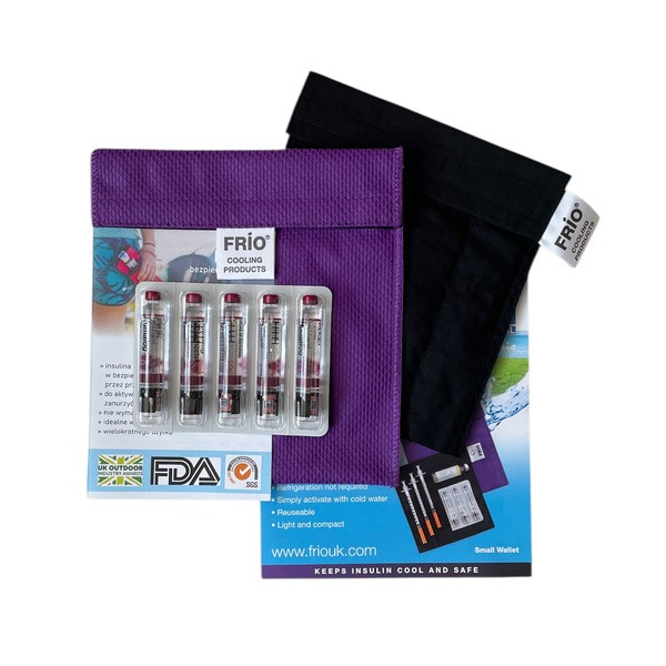 Frio Small, termiczne etui do przechowywania insuliny, fioletowe, 1 szt.
