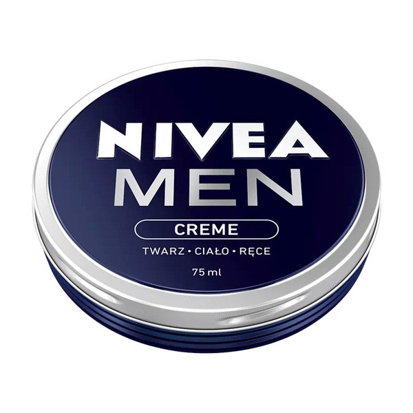 Nivea Men Creme, krem do ciała, twarzy i rąk, 75 ml