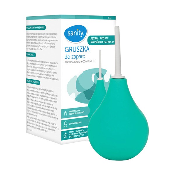 Sanity, gruszka z kanką (nr 9), 1 szt.