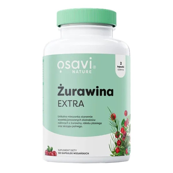 Osavi Żurawina Extra, kapsułki twarde,120 szt.
