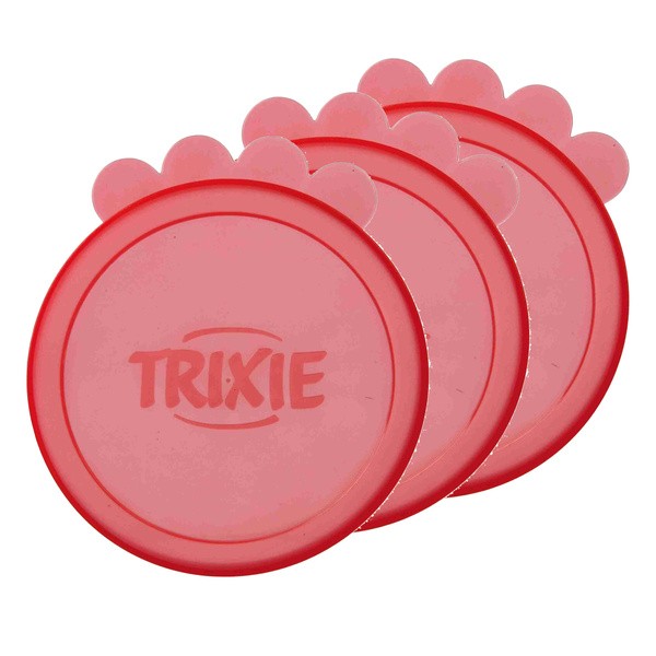 Trixie, silikonowe pokrywki na puszkę, 7,5 cm, 3 szt.