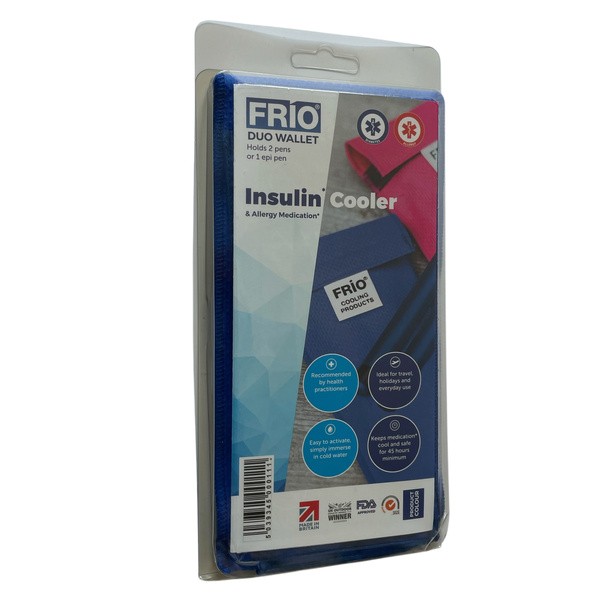 Frio, podwójne etui na 2 peny lub 1 EpiPEN, niebieskie, 1 szt.