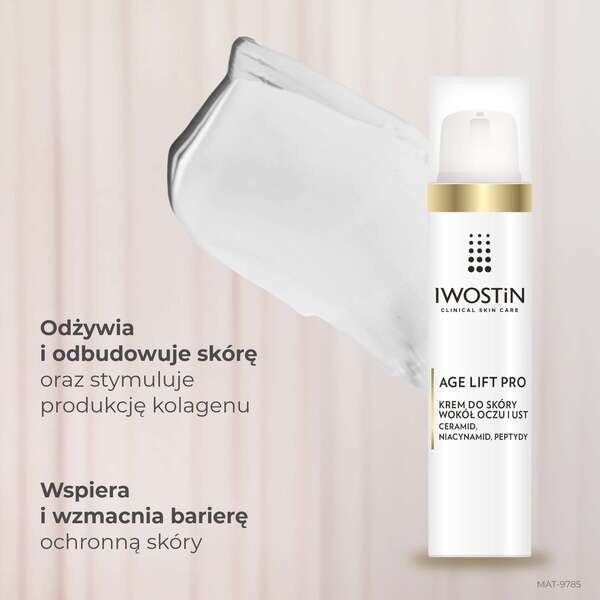 Iwostin Age Lift Pro, krem do skóry wokół oczu i ust, 15 ml