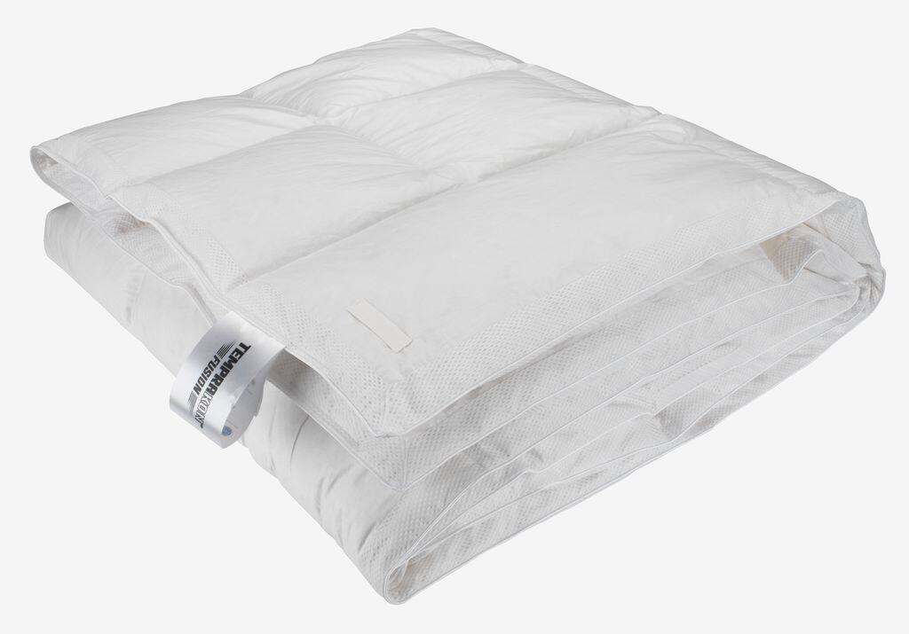 TEMPRAKON FUSION guld dynebetræk med moskus sand 135x200 TEMPRAKON FUSION varm