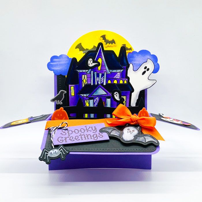 hauntedhouse2stamp Clear Stamp Set of 6