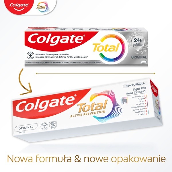 Colgate Total Original, pasta do zębów, 75 ml