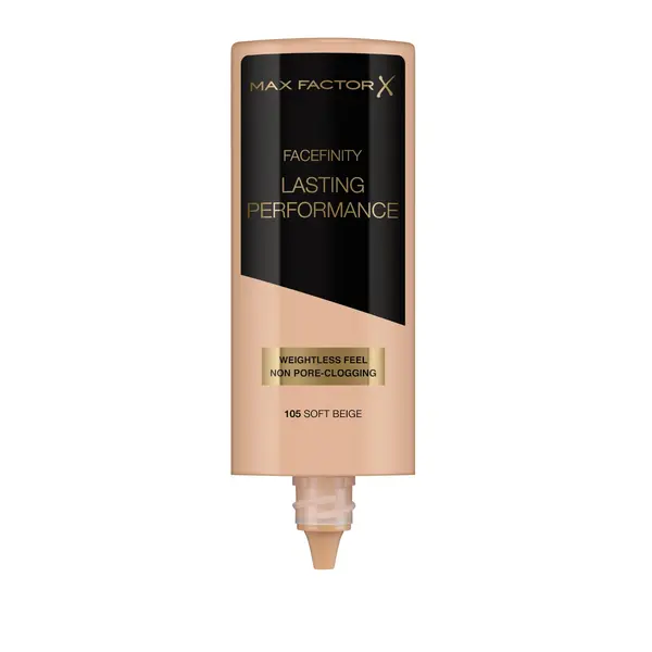 Max Factor Lasting Performance, podkład do twarzy, 105 Soft Beige, 35 ml