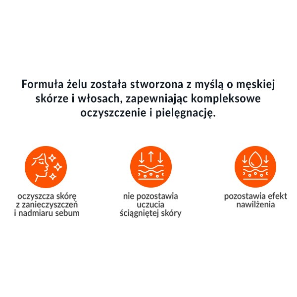 Enilome Men, żel do mycia twarzy, 100 ml