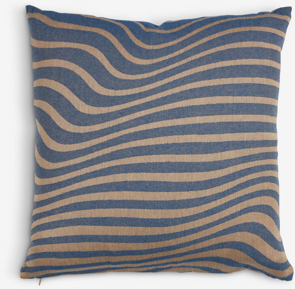 SYLARVE Pyntepude SYLARVE 45x45 blå og beige