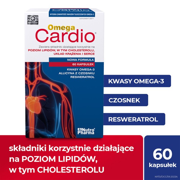 Nutropharma Omega Cardio, kapsułki, 60 szt.
