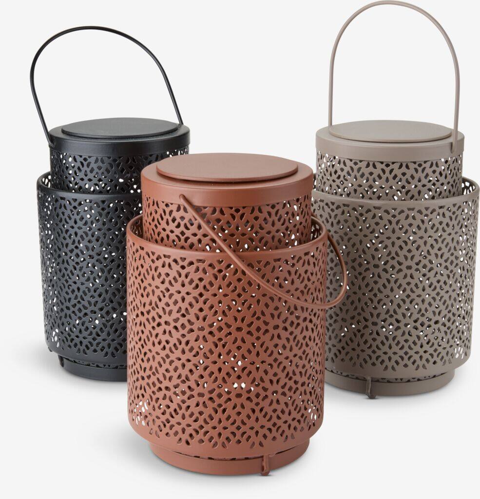 MYRSANGER batteridrevet lampe Ø12xH18cm mix