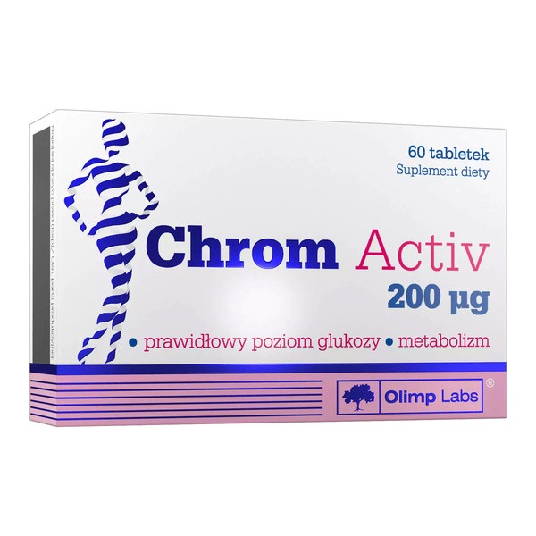 Olimp Chrom Activ, 200 µg, tabletki, 60 szt.
